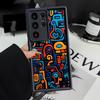 Phone Cover Case for Samsung Galaxy S26 Ultra S25 Edge S25 S24Ultra S23 FE S22 S20FE S24 Plus S21 Colorful Pattern
