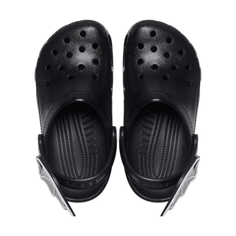 Crocs Детские сандалии с противоскользящей и износостойкой подошвой, черная детская модель