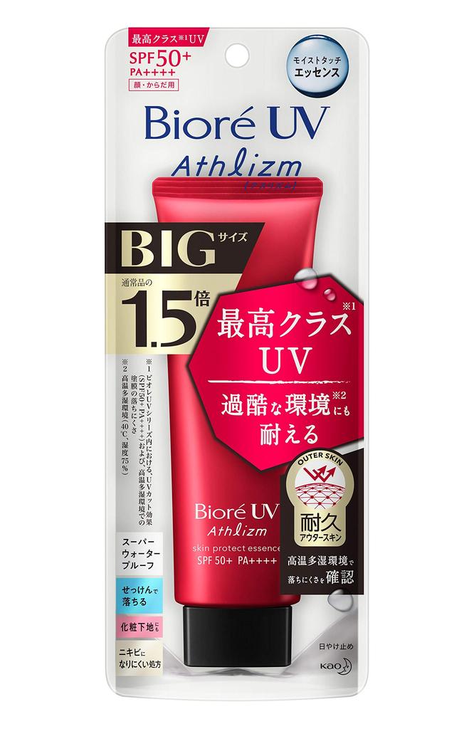 Biore UV Athlism Skin Protect Essence 105g Times the Regular Sunscreen UV 105g That Can Withstand Harsh Environments of and Humidity [Large Capacity]