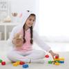 Piżama Onesie Kigurumi Kostium Przebranie Królik Dzieci 105 - 115Cm