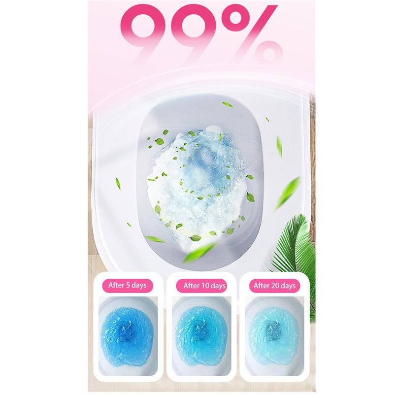 Чистящее средство для туалета Ароматизатор Дезодорант Двойной эффект Двойной цвет Сливной бачок Принадлежности для ванной Чистящее средство Продукт Удаитель пятен