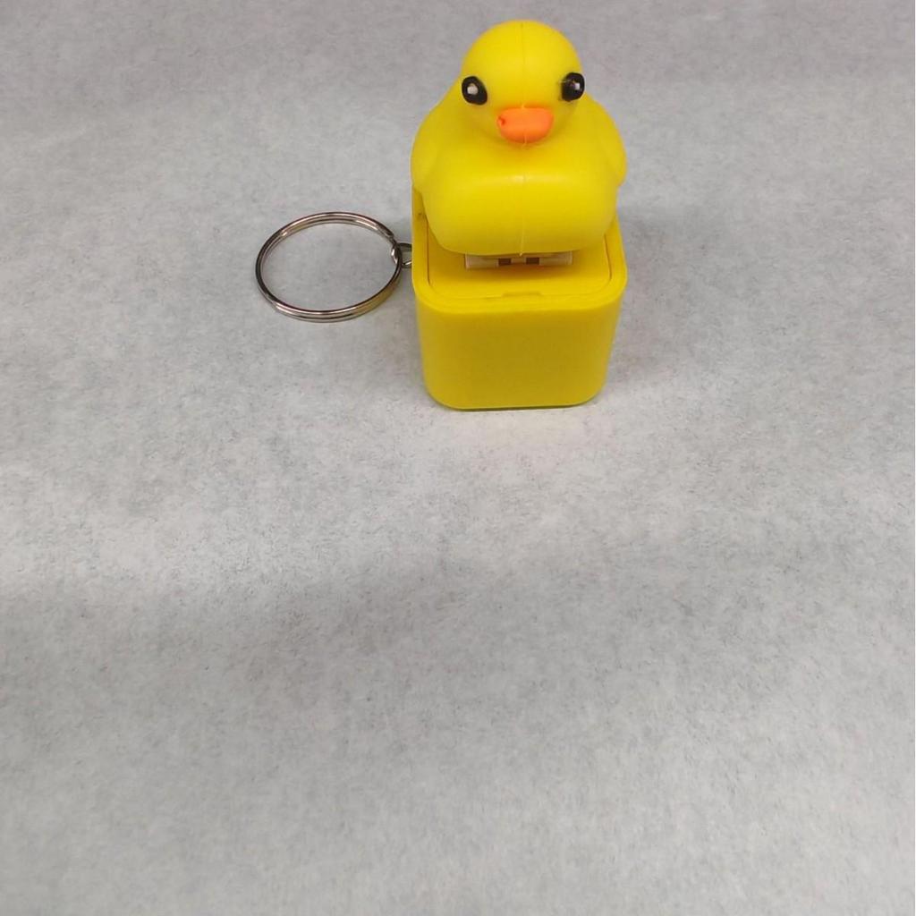 Шарнирный деревянный брелок Шань Хай Цзин: Фигурка ТунгТунга Сахура с кнопкой языка