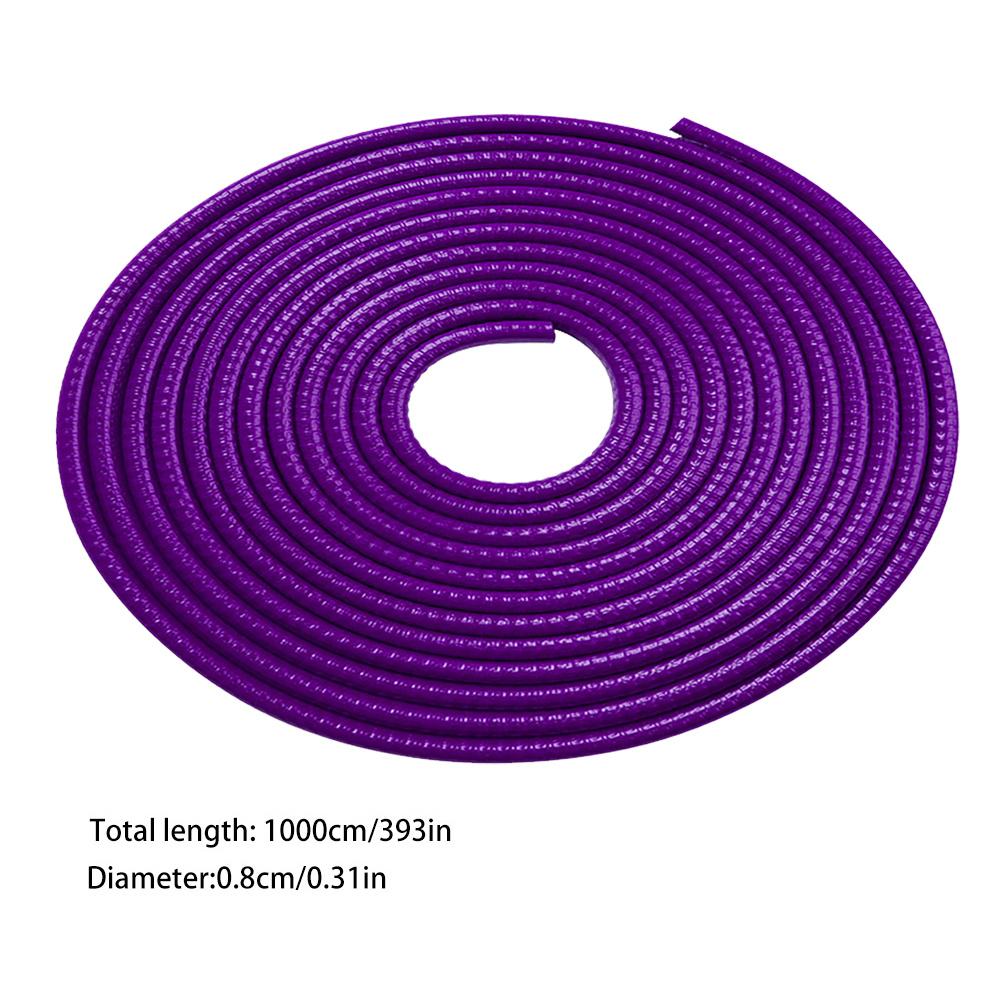 Car Door Anti-Collision Protection Strip Purple Rubber Seal Edge Guard For Cars Trailers Caravans Car Exterior Accessories Interior Mirrors 6