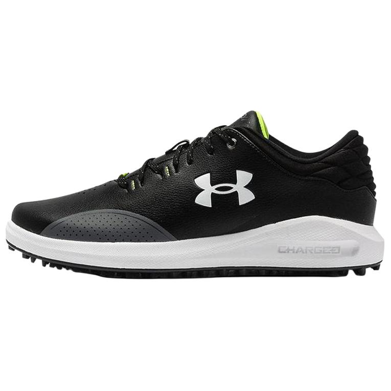 Under Armour Удобные Универсальные Низкие Гольф Кроссовки Мужские Кроссовки Черные 3024563-001