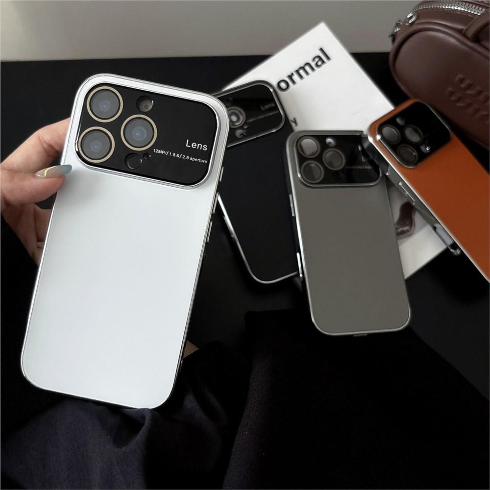 Новый Матовый чехол AG для For Iphone 17 Air 16 15 14 13 Pro Max С большим окном Защита объектива из стекла Ударопрочный Жесткий чехол