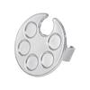 Mini Claw Ring Palette 3D Printed Nail Art Color Palette Mixing Ring Portable Small Nail Color Blending Tray for Nail Polishes
