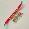 Children's Bracelet Chinese Style Dance Performance Accessories Lucky Bracelet Rope Chinese Ethnic Style Handmade Cloth Art