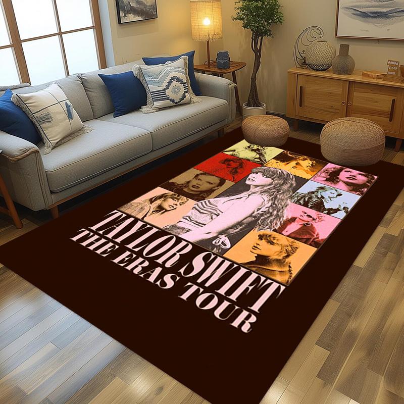 Version: Melody Passion carpet floor mats Living room and bedroom mats Christmas gifts Art Dormitory decoration