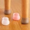 10pcs Silicone Chair Leg Cap Round Cover Furniture Table Leg Protector Noise Reduction Non-slip Protect Floor Chair Foot Pad