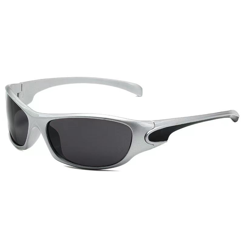 High Quality Punk Sun Glasses Women Men Technological Sense Sunglasses Party Travel Shades Lady Man Protective Glasses UV400