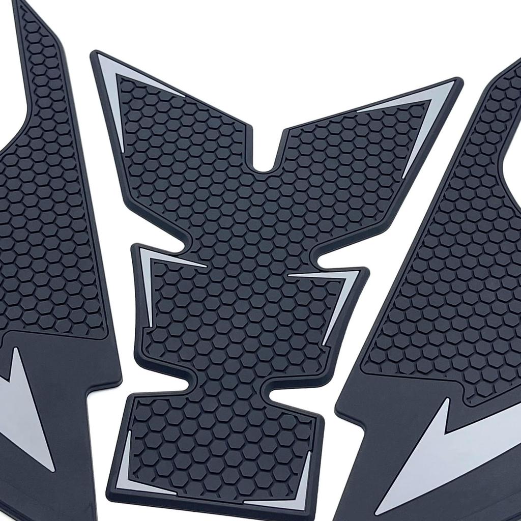 Motokano Накладка на бак для YZF-R25 и YZF-R3 (2019-2025 гг.) - Тракшн-пад (Серый)