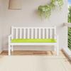 Garden Bench Cushion Light Green 150x50x7 cm Oxford Fabric