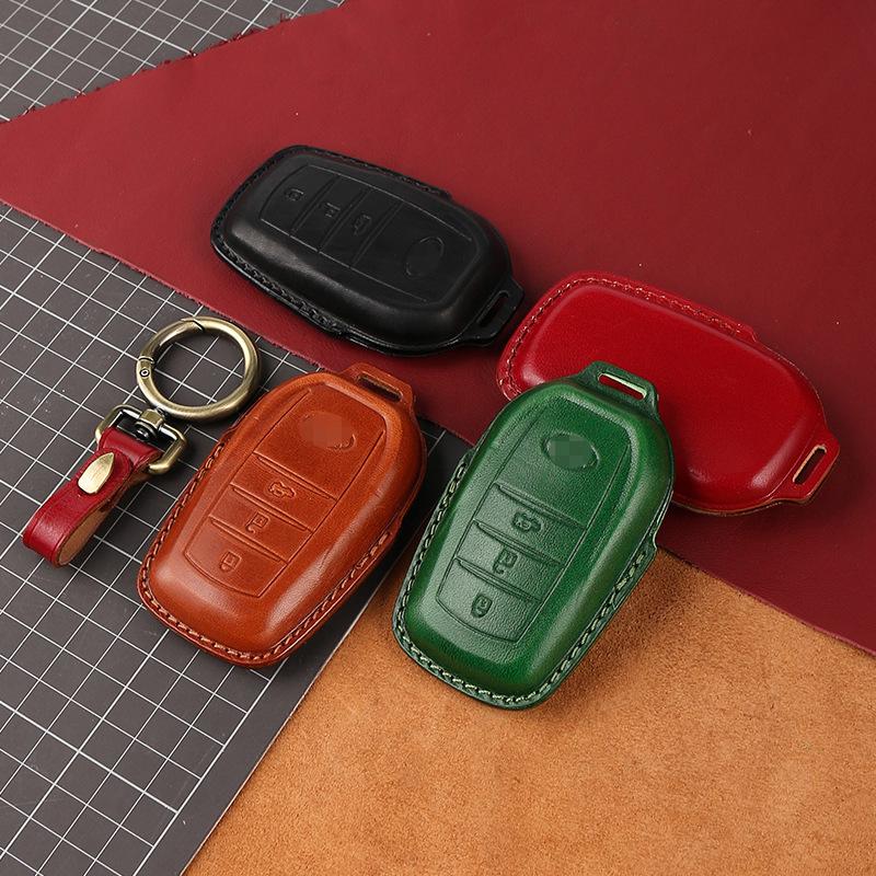 Toyota Key Case for Highlander, Corolla, Prado, RAV4, Levin, Velanda - Car Key Shell & Buckle Bag
