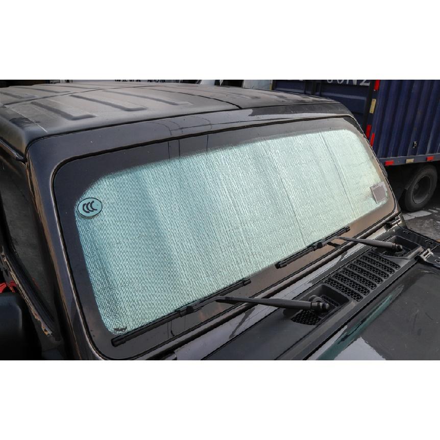 Автомобильный солнцезащитный козырек на лобовое стекло для переднего окна автомобиля с защитой от УФ-лучей для Jeep Wrangler JL Gladiator JT 2018-2023, авто интерьер