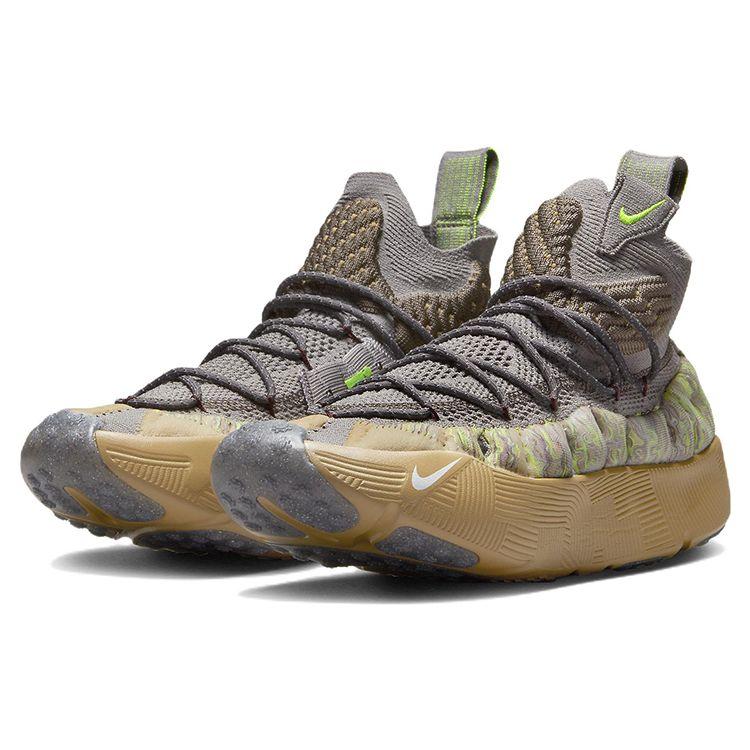 Nike Кроссовки унисекс ISPA Sense Flyknit Enigma Stone Серый Seafoam Elemental-Gold CW3203-002