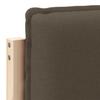 Upholstered Headboard in Natural and Light Grey 75 cm