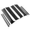 8Pcs/Set Door Trim Pillar Posts Piano Cover FOR CHEVROLET Trax 2015-2021