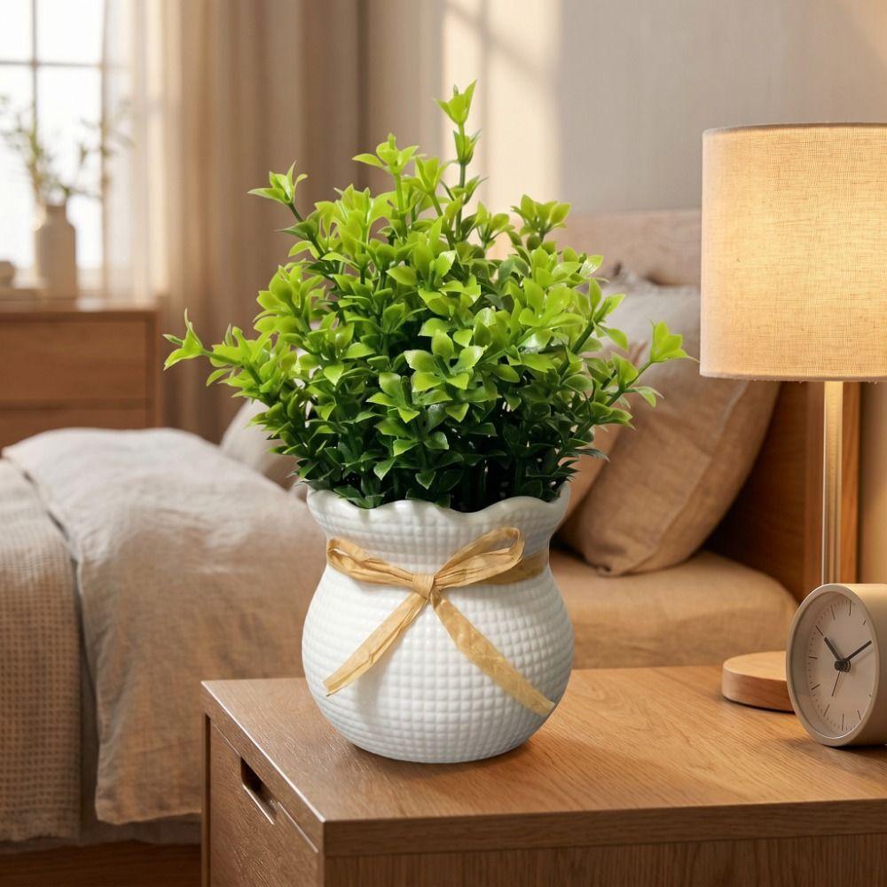 Bonsai Artificial Plants Ornaments Fake Potted Flowers Cute Simulation Plants Home
