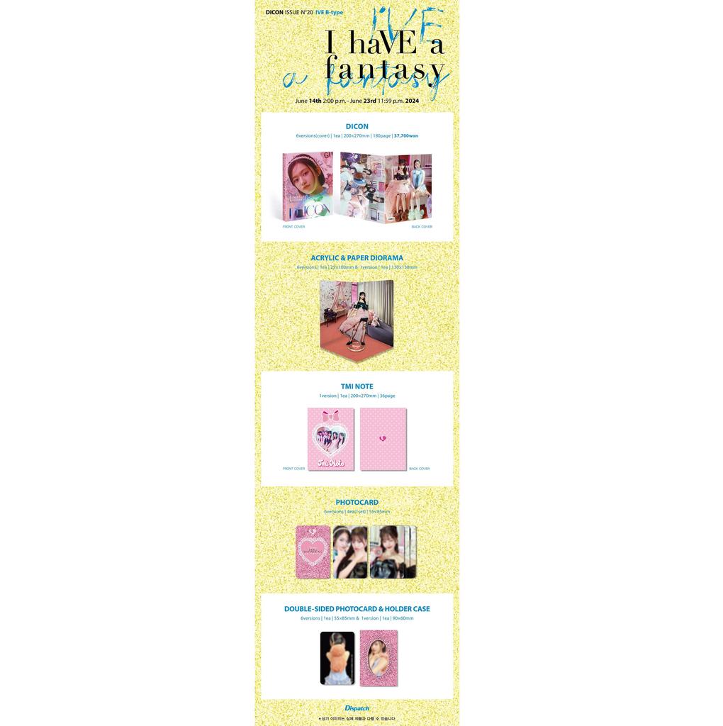 IVE DICON ВЫПУСК № 20 — IVE : У меня есть мечта, у меня есть фантазия (Б вер.)