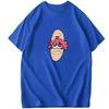 First Tone Co Naming Future Accent Teto Cartoon Animation Q Version Anime Printed Tshirt New Unisexs and Unisexs Casual Tshirt