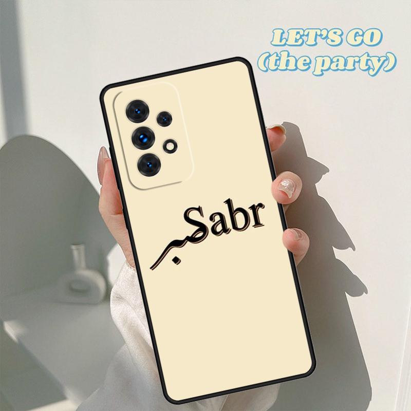 Чехол для телефона Sabr Patience Для Samsung Galaxy A42 A31 A40 A51 A71 A32 A80 A91 A52 A72 A73 A20e A21S A50 A70 A11 A12 Обложка