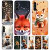 Чехол для телефона с животным лисой для Samsung Galaxy A13 A14 A15 A16 A17 A53 A54 A55 A56 A57 A33 A34 A35 A36 A37 A23 A24 A25 A26 Galaxy A13