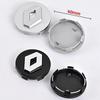 Hub Caps 4PCS 57mm 60mm Car Wheel Center Cap Logo Hub Badge Rims Cover For Renault Megane 2 3 Clio 4 Trafic Captur Emblems Kango