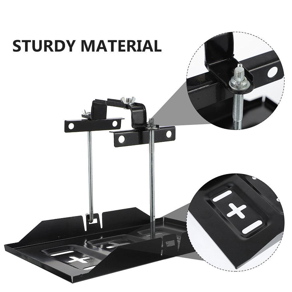 Universal 27cm Bolt 34cm Tray Storage Holder Tray Mount Hold Down Clamp Bracket Kit For Auto SUV Car Accessories
