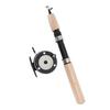 65cm Ice Fishing Rod Reel Combo Set Smooth Rotation Comfortable Grip Non Slip Spinning Ice Fishing Combos for Trout