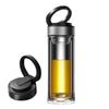 FUGUANG Double-Layer Borosilicate Glass Portable Tea Cup