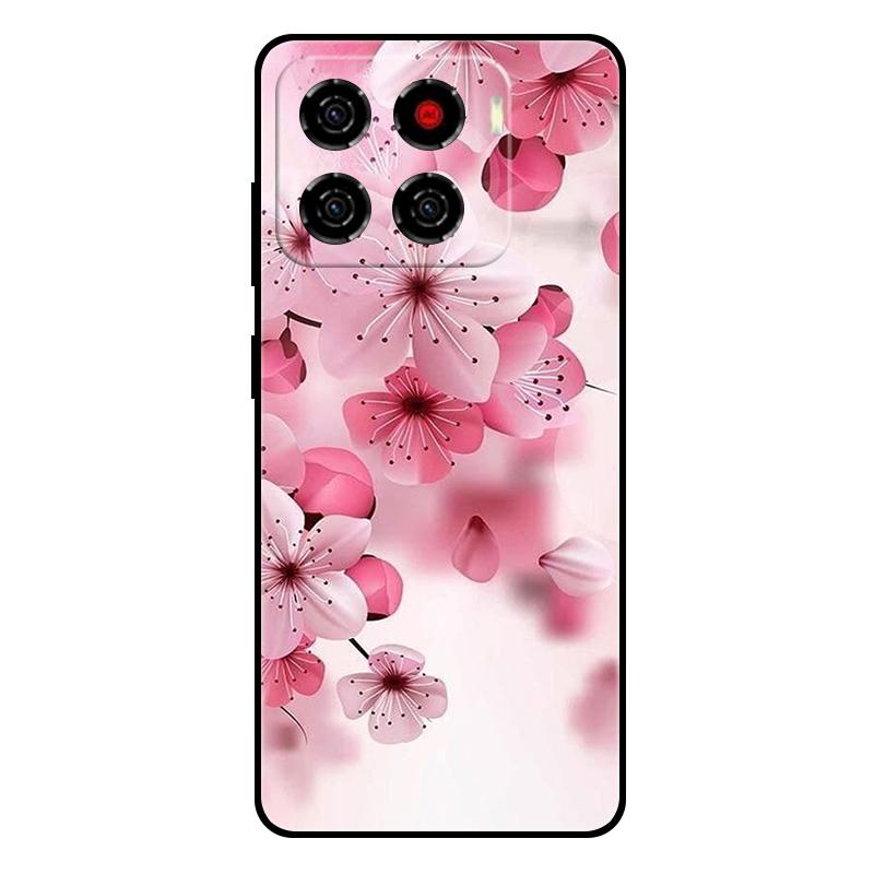 For ZTE Blade A56 4G Case Z2473 Silicone Luxury Space Soft Bumper for ZTE Blade A56 A 56 BladeA56 Phone Cover TPU Funda Shell