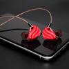 QKZ KD4 Wired In-Ear Bass HiFi Dual Units Earphones Running Sports Headphone