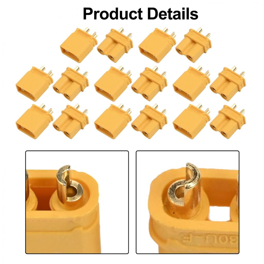 Connector Set of 20 High Efficiency and Compatibility with RC Vehicles