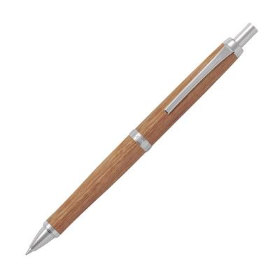 Шариковая ручка Pilot Legno на масляной основе, коричневая, BLE-250K-BN