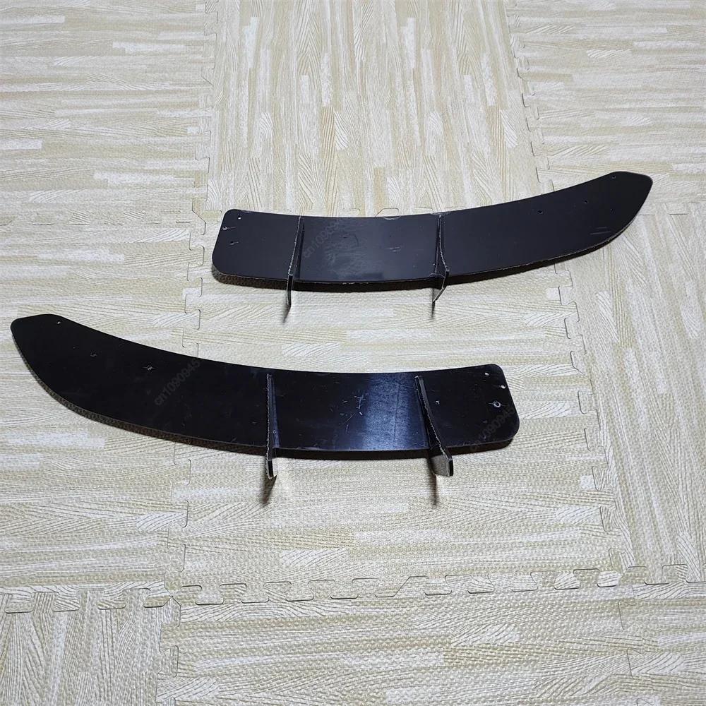 Для VW Golf 6 MK6 R R20 2008-2013 Диффузор заднего бампера Сплиттеры Спойлеры Защита Губа Глянцевый черный Обвесы Тюнинг