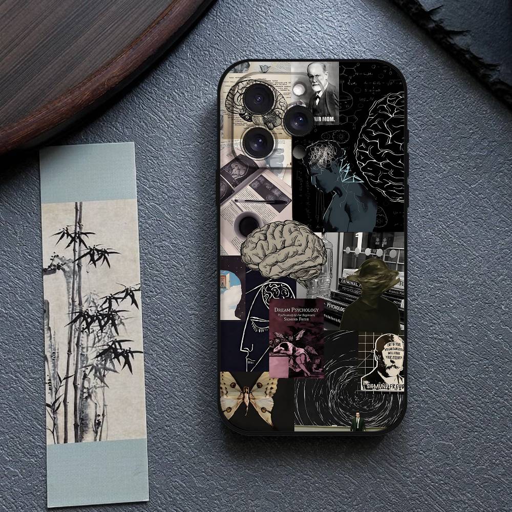 Психолог Психология Чехол для телефона Для IPhone 17 16 15 14 13 12 11 PRO MAX PLUS Mini ТПУ Мягкий Приятный для кожи Чехол