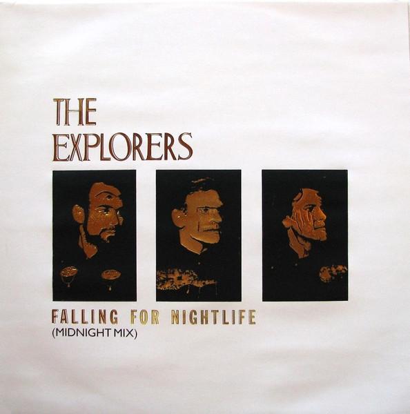 12-дюймовая пластинка EXPLORERS - Falling For Nightlife (Midnight Mix VS71512 VIRGIN 1984 UK Rock Б/у