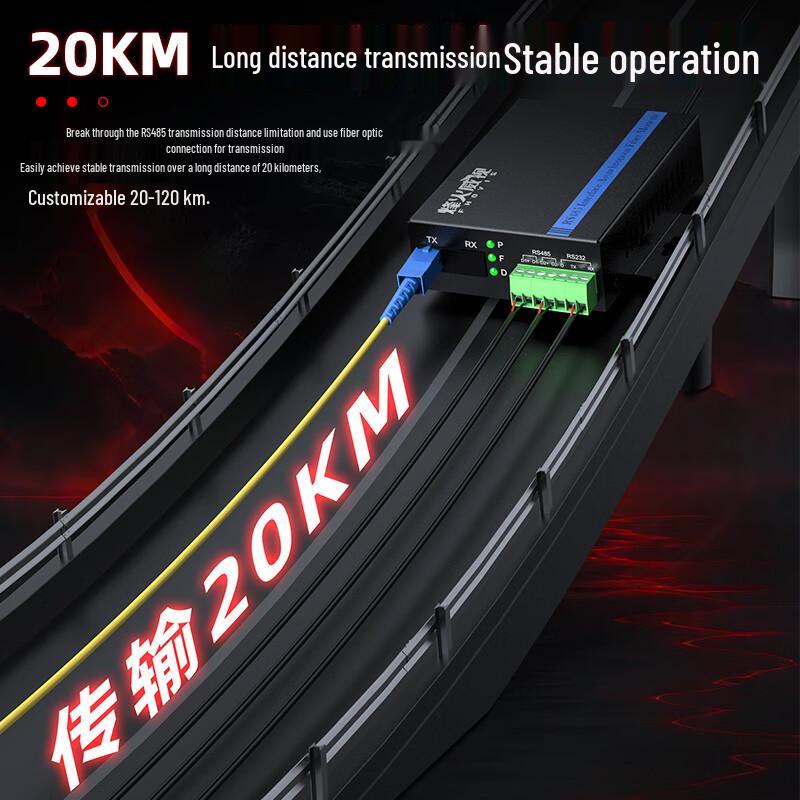 Оптоволоконный приемопередатчик Fenghuo Weishi RS485/RS232