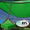 12Pin Green Sunshade Sai Anti-UV Balcony Privacy Screen Fence Net Garden Plant Shade Cover Net Outdoor Patio Car Sun Awning