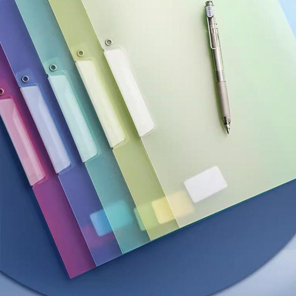 Loose Leaf File Folder Rotating Side Open Buckle Loose Leaf File Binder A4 Clipboard  Business
