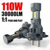 110W H7 LED Lights Mini Head Lamp 3570 CSP Wireless H4 9005 9006 Car LED Headlight Bulbs With Fan 6000K White