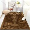 3D Retro Viking Print Carpet for Bedroom Living Room Bedside Sofa Floor Mat Modern Home Decor Area Rug Multi Size Fast Arrive