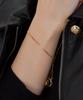 Dmoment (Серебро 925 пробы_Позолота 14K) Серебряный браслет "Плющ" _ 2 цвета