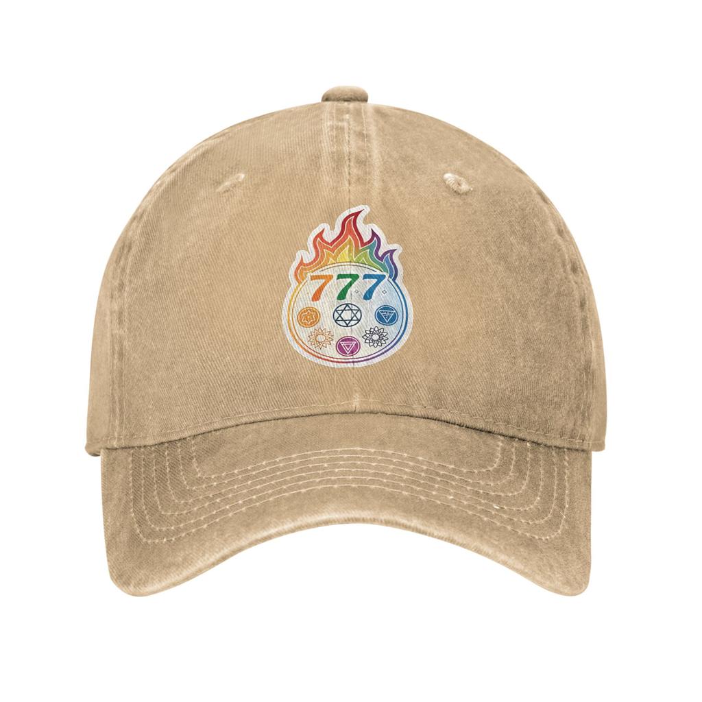 Lucky number witch chakra Baseball Cap Unisex Hats Women Visor Protection Snapback  Lucky Caps