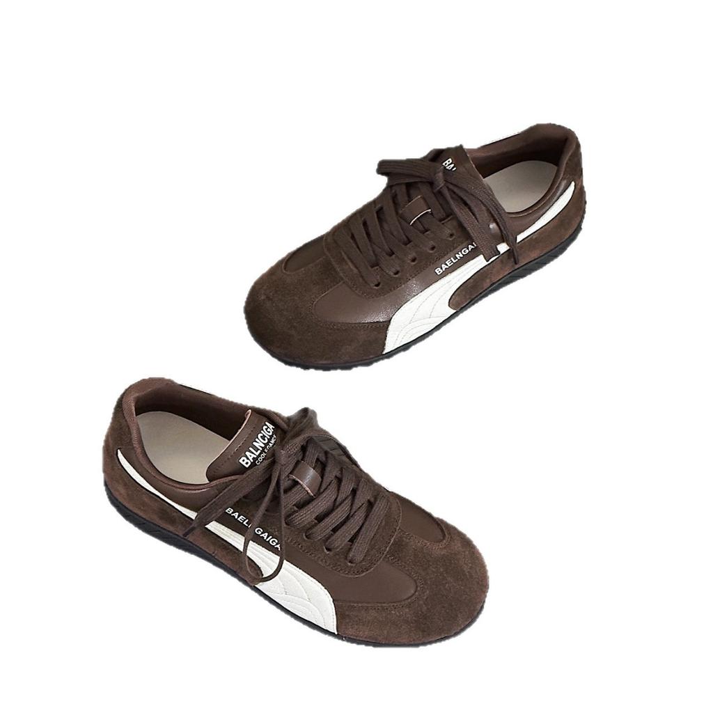 Оригинальные гоночные кроссовки в стиле Гонконга с леопардовым принтом, мужские, модные, лето 2025, новая коллекция, спортивная повседневная обувь для пар, детская