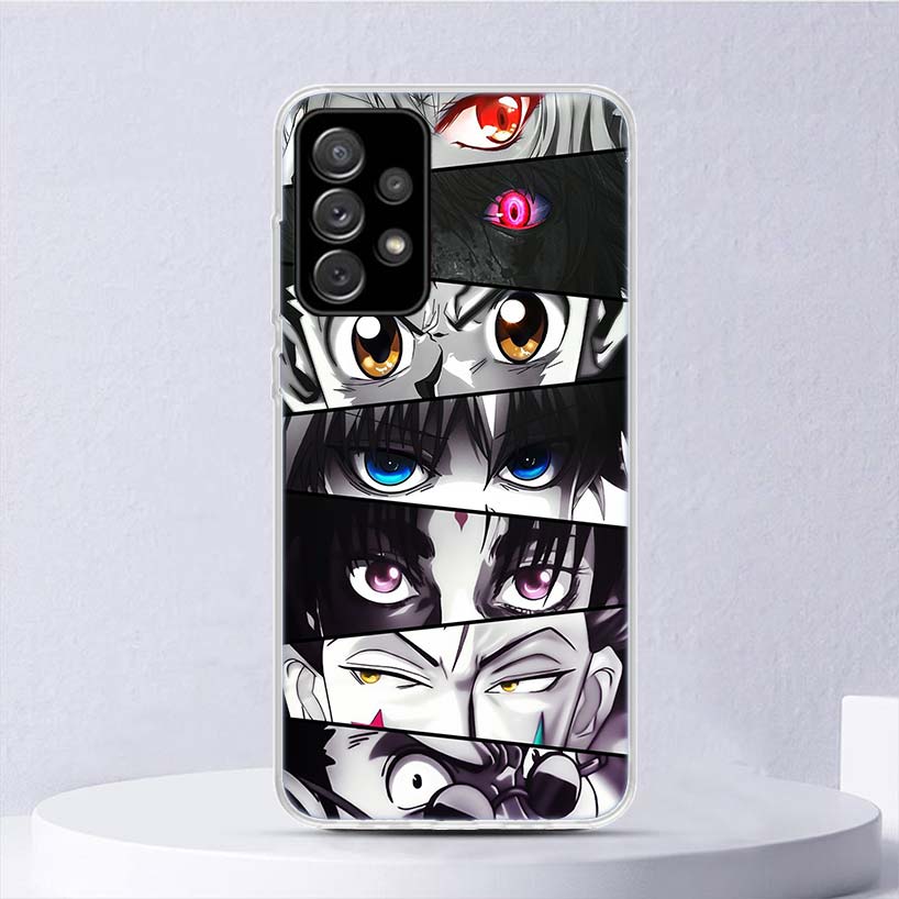 Мягкий чехол Hunter X Hunter аниме для Samsung Galaxy A52 A53 A32 A22 A12 5G, чехол для телефона A33 A23 A13 A72 A73 A02S A03S A42 Coque Sh