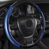 CRS1 Car Carbon Fiber Steering Wheel Cover Interior parts For Mercedes Benz A B C E S Class W204 W205 W212 W213 W176 GLC CLA AMG W177
