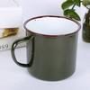 Yousheng 360/500/660ML Milk Cup Anti-rust Healthy Eco-friendly Retro Water Mug with Lid Household Supplies