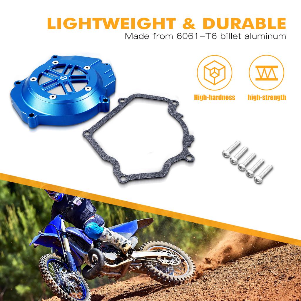 NICECNC For Yamaha YZ250 1999-2024 YZ250X 2016-2023 Stator Cover Magneto Cover Guard YZ 250 YZ 250X Accessories 2022 2021 2020