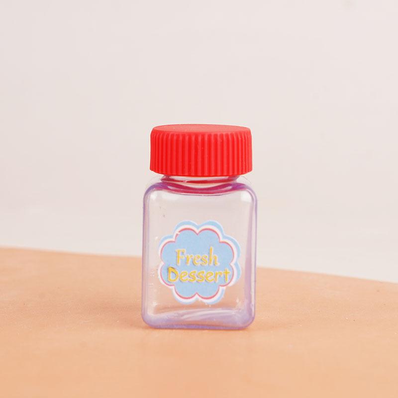 10Pcs 1/12 Miniature Dollhouse Candy Jar Models, Simulation Snack Bottles, Pretend Play Toy Kitchen Decorations